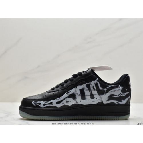 Nike Air Force 1 '07 QS Black Skeleton 2019 BQ7541-001